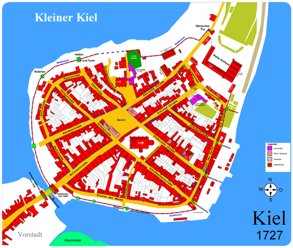 Zeitraffer Kieler Altstadt