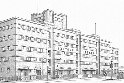 Sartori & Berger-Speicher in Kiel nach 1945